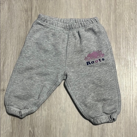 Roots Gray Kids Sweatpants - Picture 1 of 3